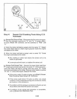 1988 "CC" Colt / Junior thru 8 Models Service Manual, P/N 507659, Page 154