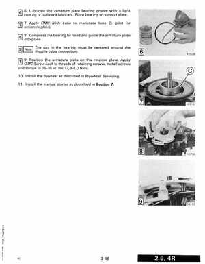 1988 "CC" Colt / Junior thru 8 Models Service Manual, P/N 507659, Page 163