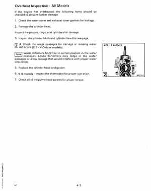 1988 "CC" Colt / Junior thru 8 Models Service Manual, P/N 507659, Page 176