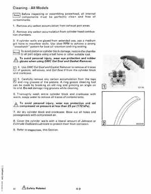 1988 "CC" Colt / Junior thru 8 Models Service Manual, P/N 507659, Page 178