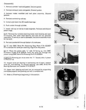 1988 "CC" Colt / Junior thru 8 Models Service Manual, P/N 507659, Page 183