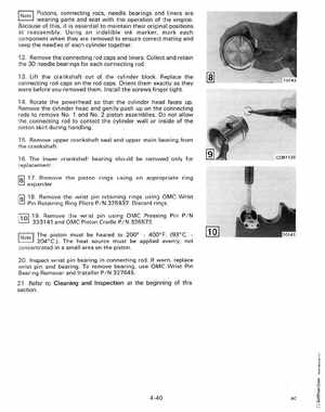 1988 "CC" Colt / Junior thru 8 Models Service Manual, P/N 507659, Page 209