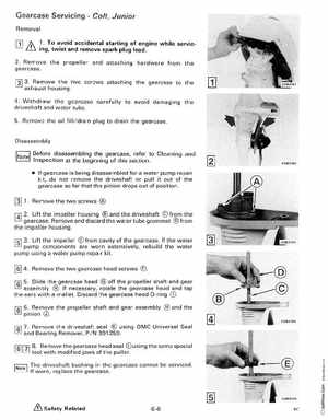 1988 "CC" Colt / Junior thru 8 Models Service Manual, P/N 507659, Page 244
