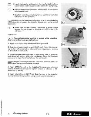 1988 "CC" Colt / Junior thru 8 Models Service Manual, P/N 507659, Page 247