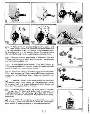 1988 "CC" Colt / Junior thru 8 Models Service Manual, P/N 507659, Page 250