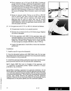 1988 "CC" Colt / Junior thru 8 Models Service Manual, P/N 507659, Page 255