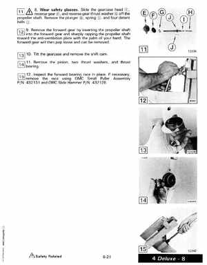 1988 "CC" Colt / Junior thru 8 Models Service Manual, P/N 507659, Page 259