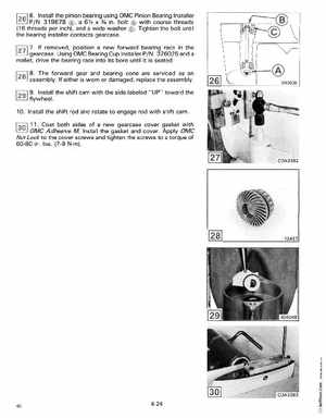 1988 "CC" Colt / Junior thru 8 Models Service Manual, P/N 507659, Page 262