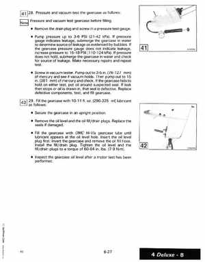 1988 "CC" Colt / Junior thru 8 Models Service Manual, P/N 507659, Page 265