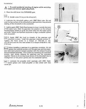 1988 "CC" Colt / Junior thru 8 Models Service Manual, P/N 507659, Page 266
