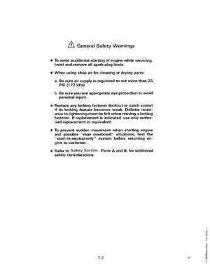 1988 "CC" Colt / Junior thru 8 Models Service Manual, P/N 507659, Page 268