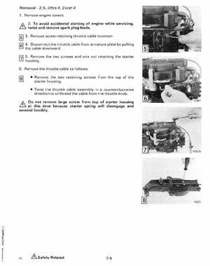 1988 "CC" Colt / Junior thru 8 Models Service Manual, P/N 507659, Page 271
