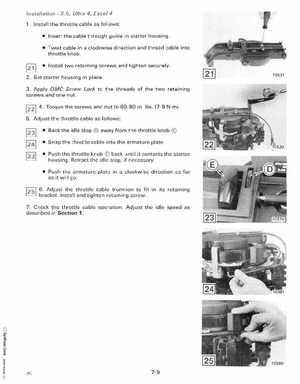 1988 "CC" Colt / Junior thru 8 Models Service Manual, P/N 507659, Page 275