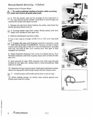 1988 "CC" Colt / Junior thru 8 Models Service Manual, P/N 507659, Page 277