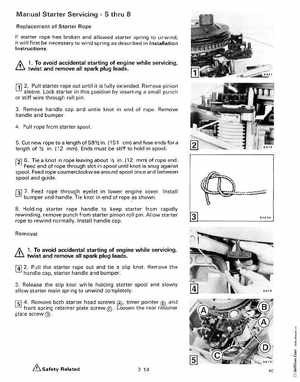 1988 "CC" Colt / Junior thru 8 Models Service Manual, P/N 507659, Page 280