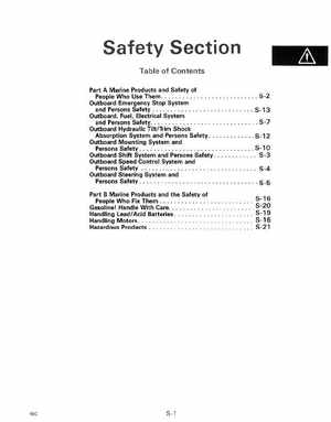 1988 Johnson/Evinrude "CC" 40 thru 55 Models Service Manual, Page 5