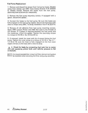 1988 Johnson/Evinrude "CC" 40 thru 55 Models Service Manual, Page 91