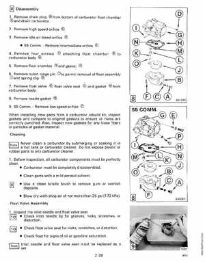 1988 Johnson/Evinrude "CC" 40 thru 55 Models Service Manual, Page 112