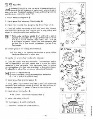 1988 Johnson/Evinrude "CC" 40 thru 55 Models Service Manual, Page 114