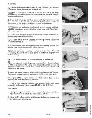 1988 Johnson/Evinrude "CC" 40 thru 55 Models Service Manual, Page 117