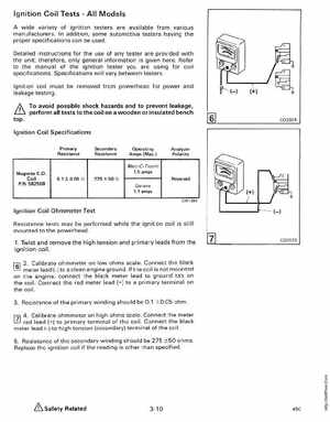 1988 Johnson/Evinrude "CC" 40 thru 55 Models Service Manual, Page 129
