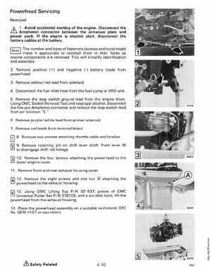 1988 Johnson/Evinrude "CC" 40 thru 55 Models Service Manual, Page 165