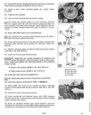 1988 Johnson/Evinrude "CC" 40 thru 55 Models Service Manual, Page 175