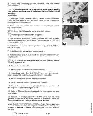 1988 Johnson/Evinrude "CC" 40 thru 55 Models Service Manual, Page 176