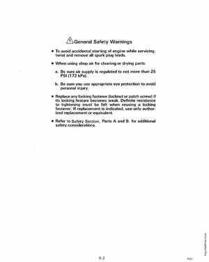 1988 Johnson/Evinrude "CC" 40 thru 55 Models Service Manual, Page 203
