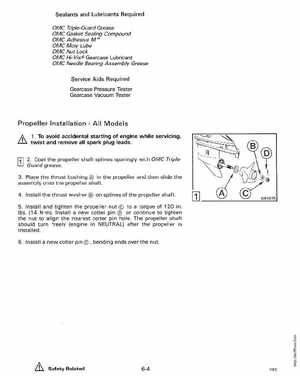 1988 Johnson/Evinrude "CC" 40 thru 55 Models Service Manual, Page 205