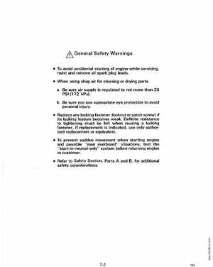 1988 Johnson/Evinrude "CC" 40 thru 55 Models Service Manual, Page 243