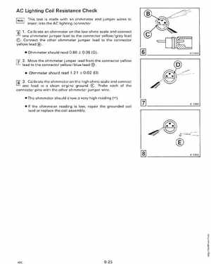 1988 Johnson/Evinrude "CC" 40 thru 55 Models Service Manual, Page 274