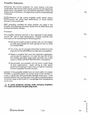 1988 Johnson Evinrude CC 60 thru 75 outboards Service Manual, Page 45
