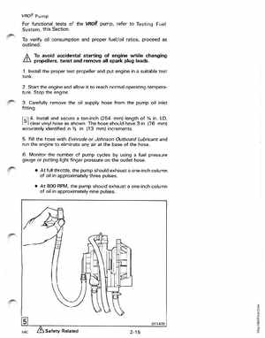 1988 Johnson Evinrude CC 60 thru 75 outboards Service Manual, Page 93