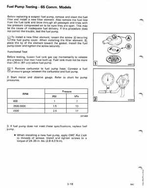 1988 Johnson Evinrude CC 60 thru 75 outboards Service Manual, Page 96
