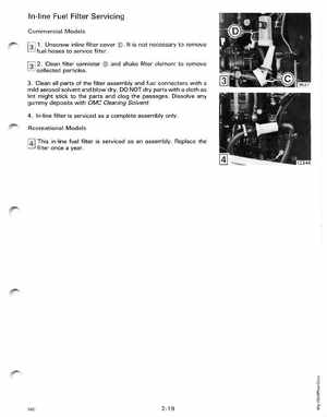 1988 Johnson Evinrude CC 60 thru 75 outboards Service Manual, Page 97