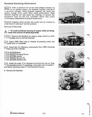 1988 Johnson Evinrude CC 60 thru 75 outboards Service Manual, Page 121