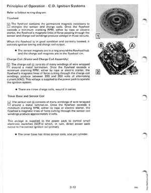 1988 Johnson Evinrude CC 60 thru 75 outboards Service Manual, Page 125