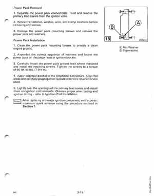 1988 Johnson Evinrude CC 60 thru 75 outboards Service Manual, Page 132