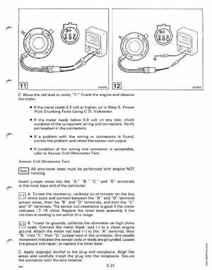 1988 Johnson Evinrude CC 60 thru 75 outboards Service Manual, Page 144