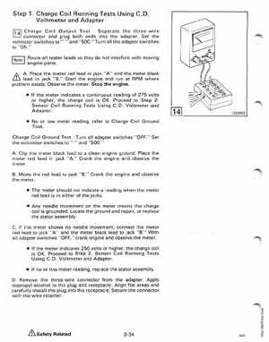 1988 Johnson Evinrude CC 60 thru 75 outboards Service Manual, Page 147