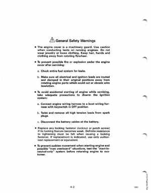 1988 Johnson Evinrude CC 60 thru 75 outboards Service Manual, Page 154