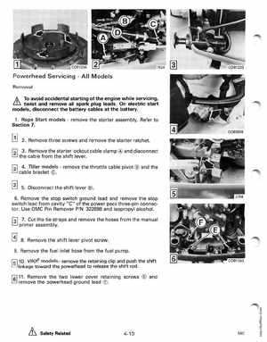 1988 Johnson Evinrude CC 60 thru 75 outboards Service Manual, Page 162