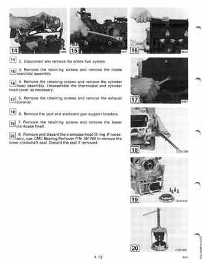 1988 Johnson Evinrude CC 60 thru 75 outboards Service Manual, Page 164