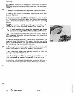 1988 Johnson Evinrude CC 60 thru 75 outboards Service Manual, Page 167