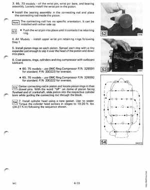 1988 Johnson Evinrude CC 60 thru 75 outboards Service Manual, Page 171