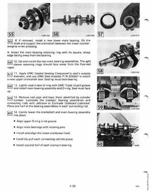 1988 Johnson Evinrude CC 60 thru 75 outboards Service Manual, Page 172