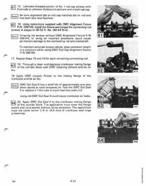1988 Johnson Evinrude CC 60 thru 75 outboards Service Manual, Page 173