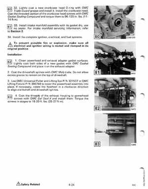 1988 Johnson Evinrude CC 60 thru 75 outboards Service Manual, Page 176