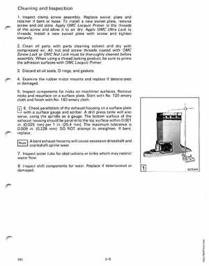 1988 Johnson Evinrude CC 60 thru 75 outboards Service Manual, Page 198